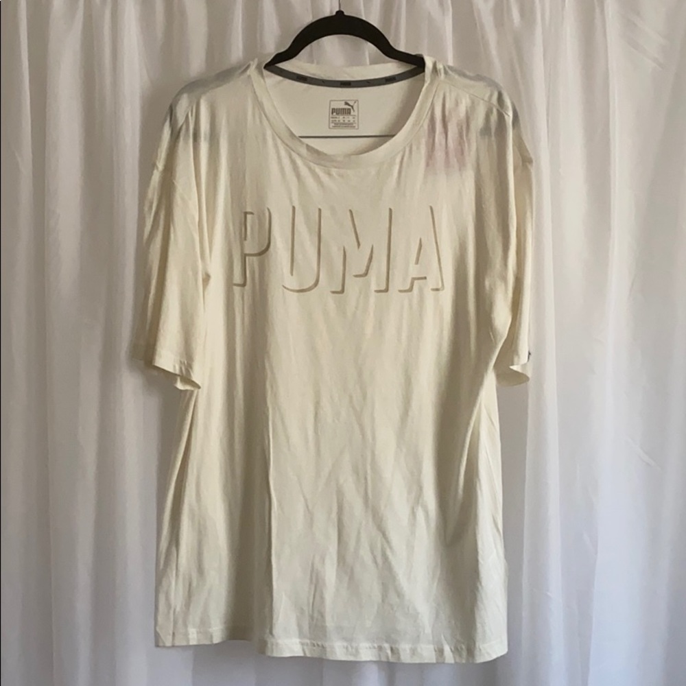 PUMA FUSION elongated logo Tee